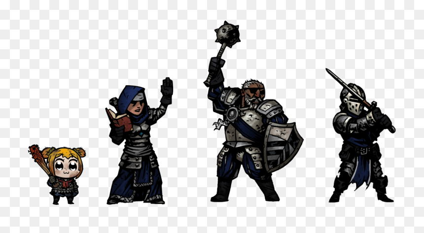 Darkest Dungeon Characters Png, Transparent Png - dark souls png