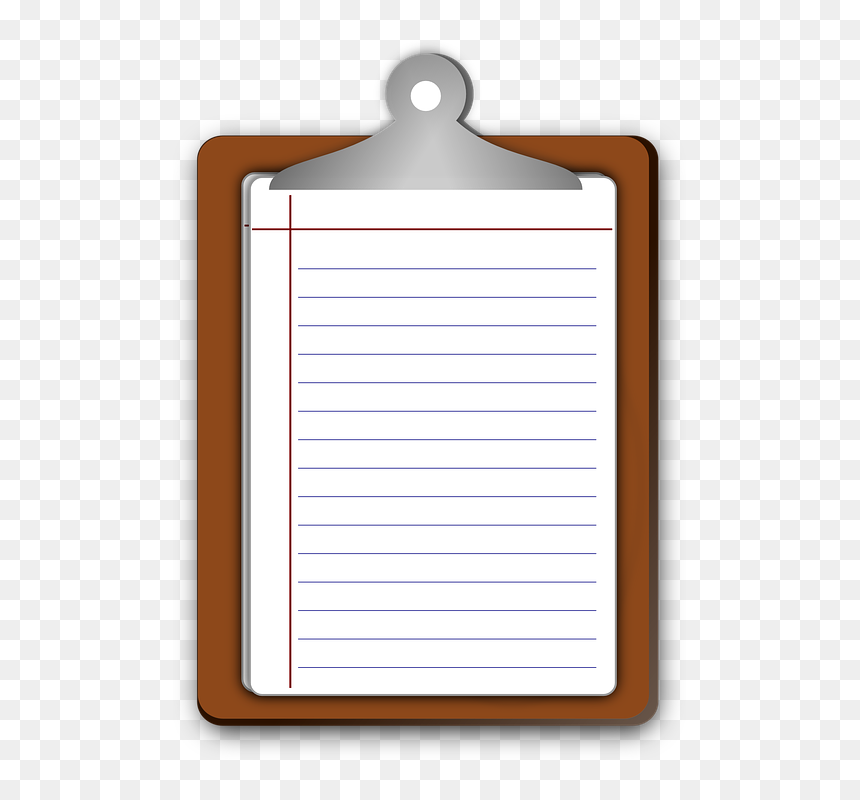 Pad Clipart, HD Png Download - lined paper png