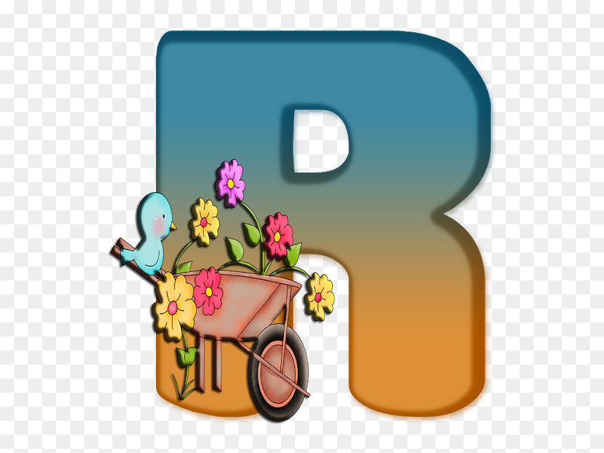 Letras Do Alfabeto Com Passarinhos, HD Png Download - passarinho png