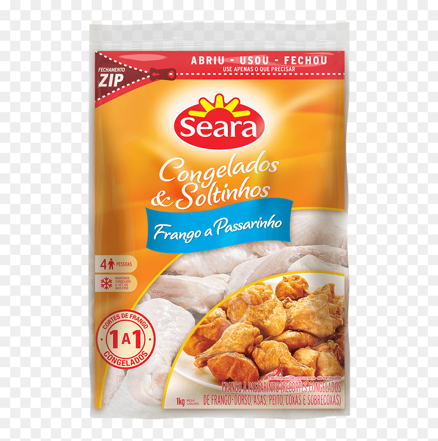 Frango A Passarinho Seara, HD Png Download - passarinho png