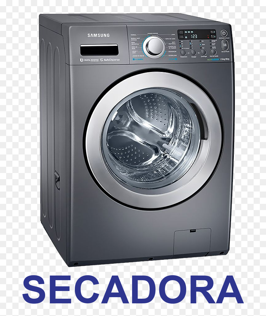 Transparent Electrodomesticos Png - Washing Machine, Png Download - lavadora png