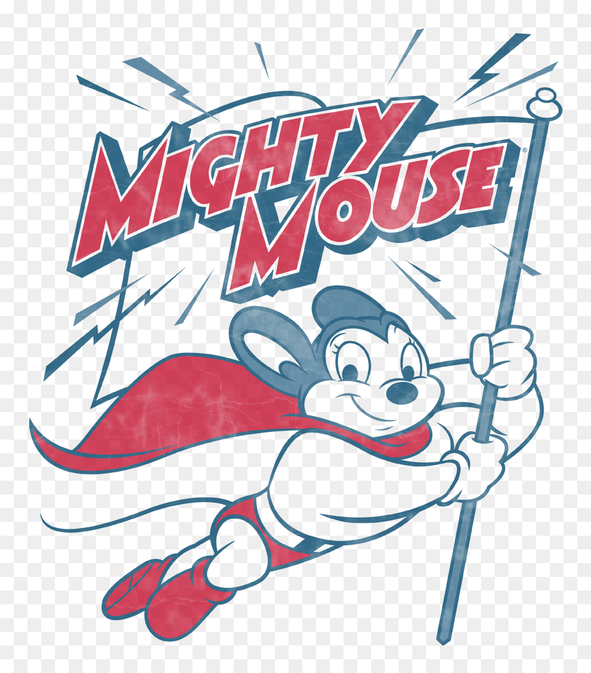 Cartoon, HD Png Download - mighty mouse png