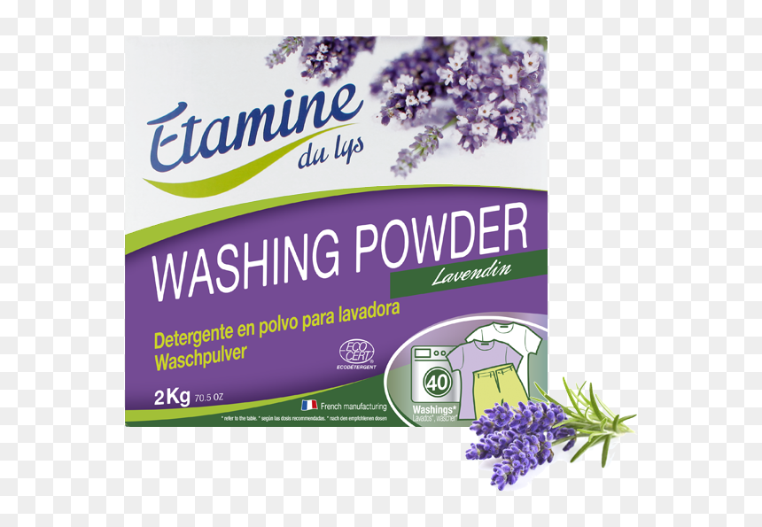 Lessive Poudre Etamine Du Lys, HD Png Download - lavadora png