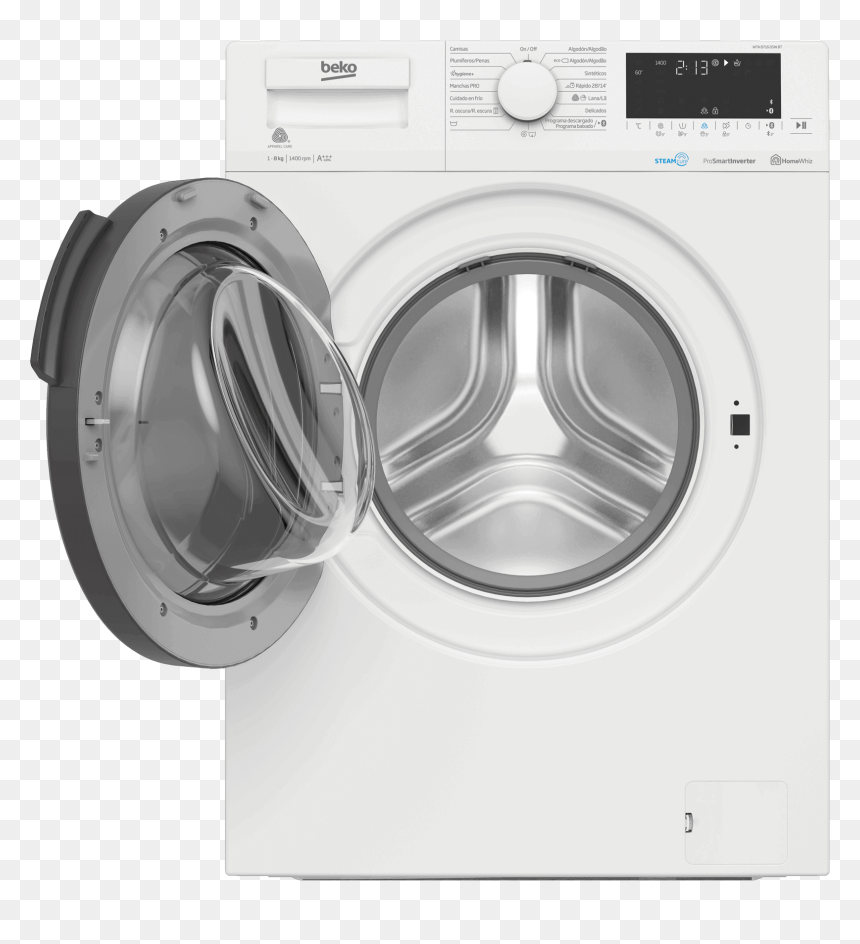 8 Kg 1400 Rpm Lavadora De Libre Instalación Wta 8716 - Beko Wtv71483csb, HD Png Download - lavadora png