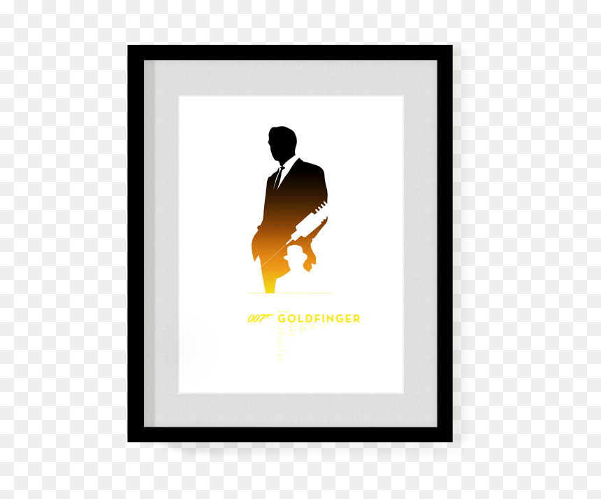 Ian Fleming"s James Bond 50th Anniversary Posters By - Silhouette, HD Png Download - 50 anniversary png