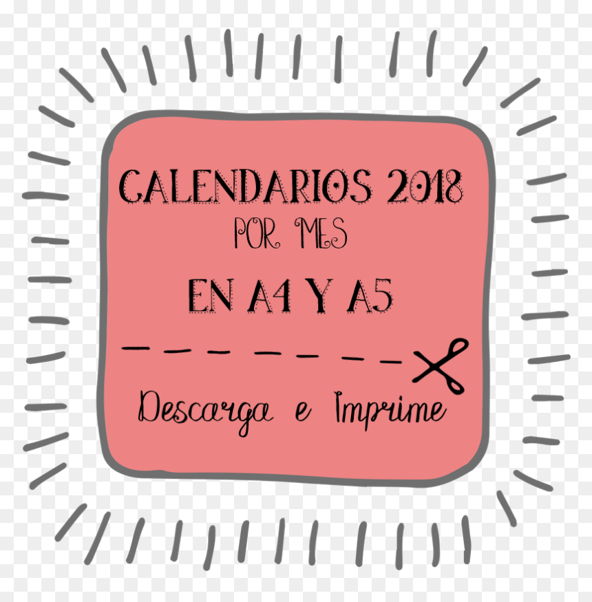 Transparent Calendario 2018 Png - Paper, Png Download - calendario 2018 png
