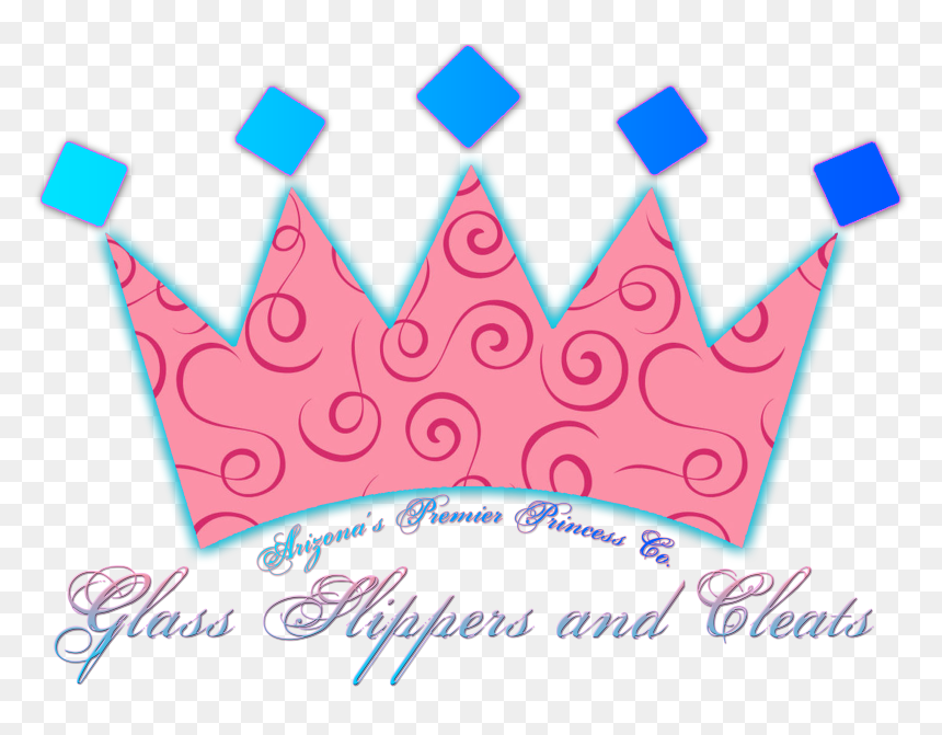 Glass Slippers And Cleats Logo - Greeting Card, HD Png Download - cinderella slipper png