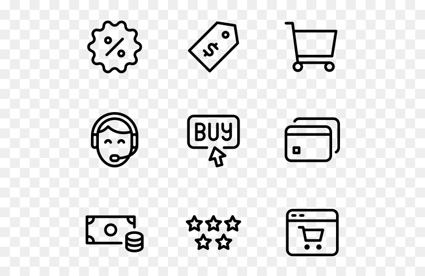 Icon, HD Png Download - carrito de compras png