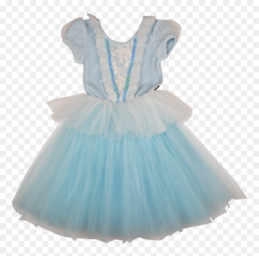 Rock Your Kid Cinderella Princess Party Dress - Dress, HD Png Download - cinderella slipper png