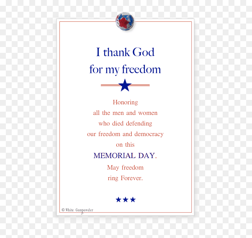Screenshot, HD Png Download - memorial day banner png