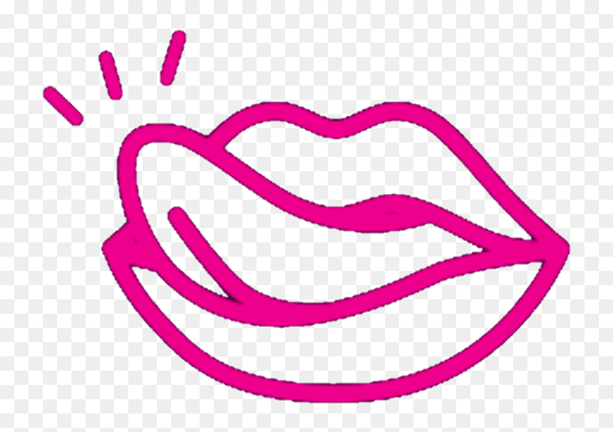 #neon #lips #lip #sexy #neonlights #neoncolor #neoneffect - Sexy Neon Png, Transparent Png - sexy lips png