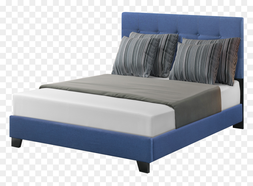 Cl2590mny Transparent Background - Navy Bed Png Transparent Background, Png Download - headboard png
