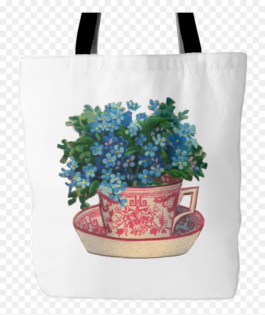 Transparent Vintage Tea Cup Png - Tea Cup With Flowers Tattoo, Png Download - vintage tea cup png