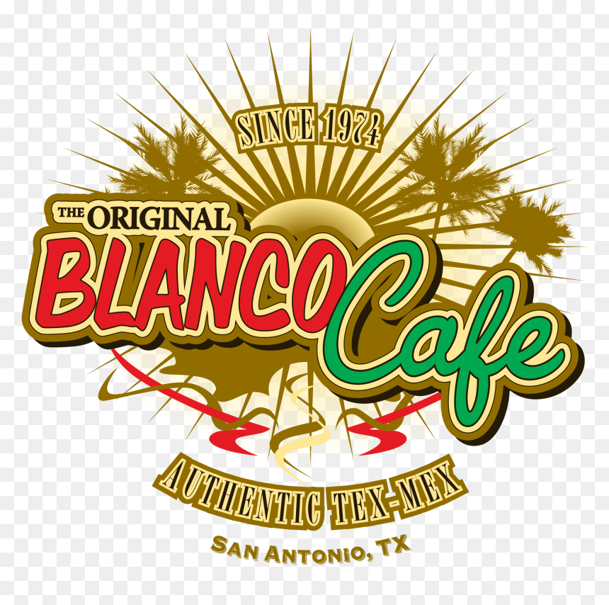 The Original Blanco Cafe Logo - Illustration, HD Png Download - rosas blancas png