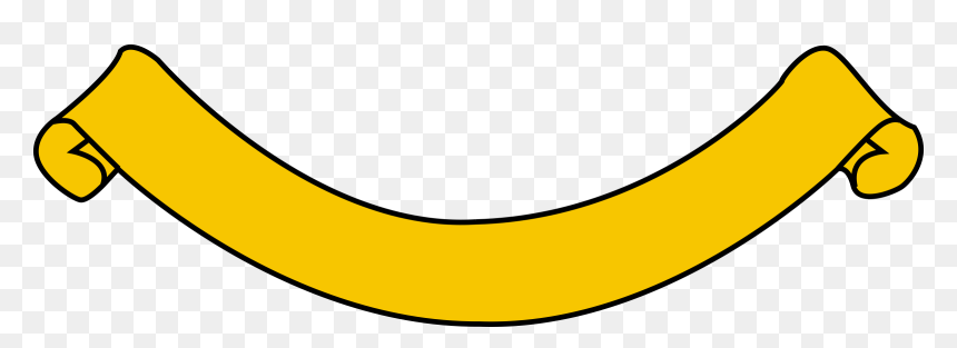 Yellow Banner Png Photo - Yellow Clip Art Banner, Transparent Png - circle banner png