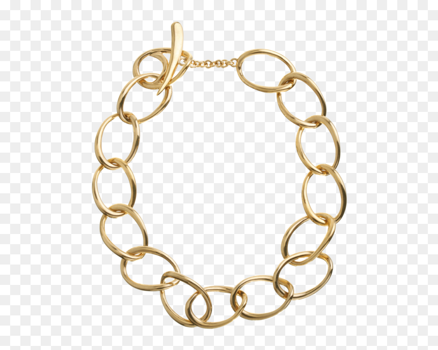 Bracelet, HD Png Download - gold chain necklace png