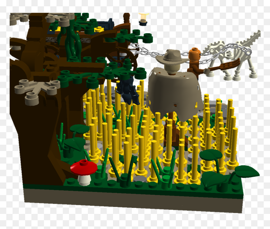 Haunted Corn Field - Lego, HD Png Download - cornfield png