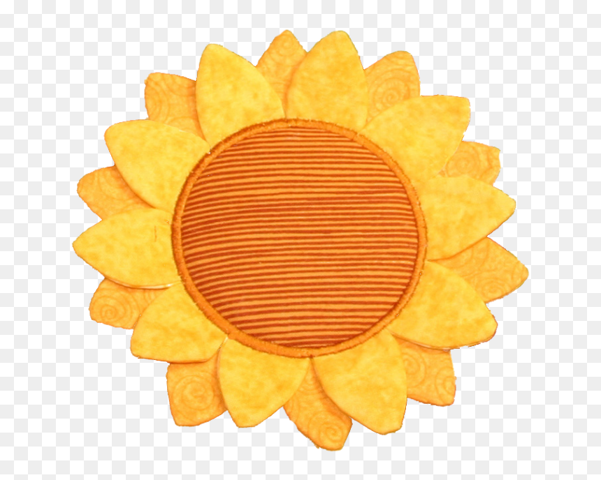 3d Flowers And Sequins, Png V - Sunflower, Transparent Png - sequins png