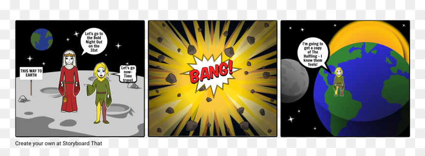 Big Bang Theory Storyboard, HD Png Download - halfling png