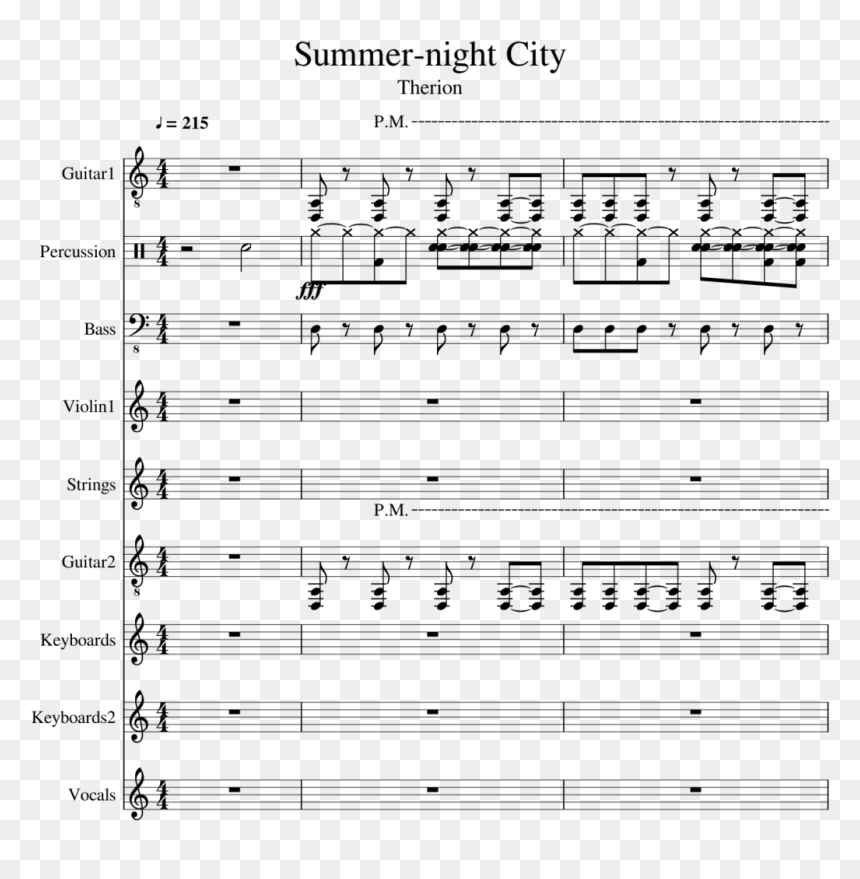 Summer-night City Slide, Image - Music, HD Png Download - night city png