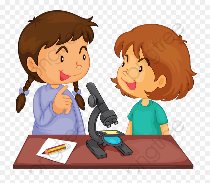 Png Biology Class - Biology Class Clipart, Transparent Png - microscope vector png
