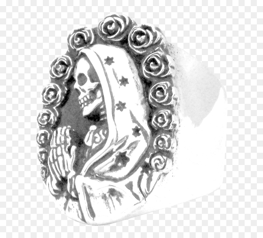 Titanium Ring, HD Png Download - santa muerte png