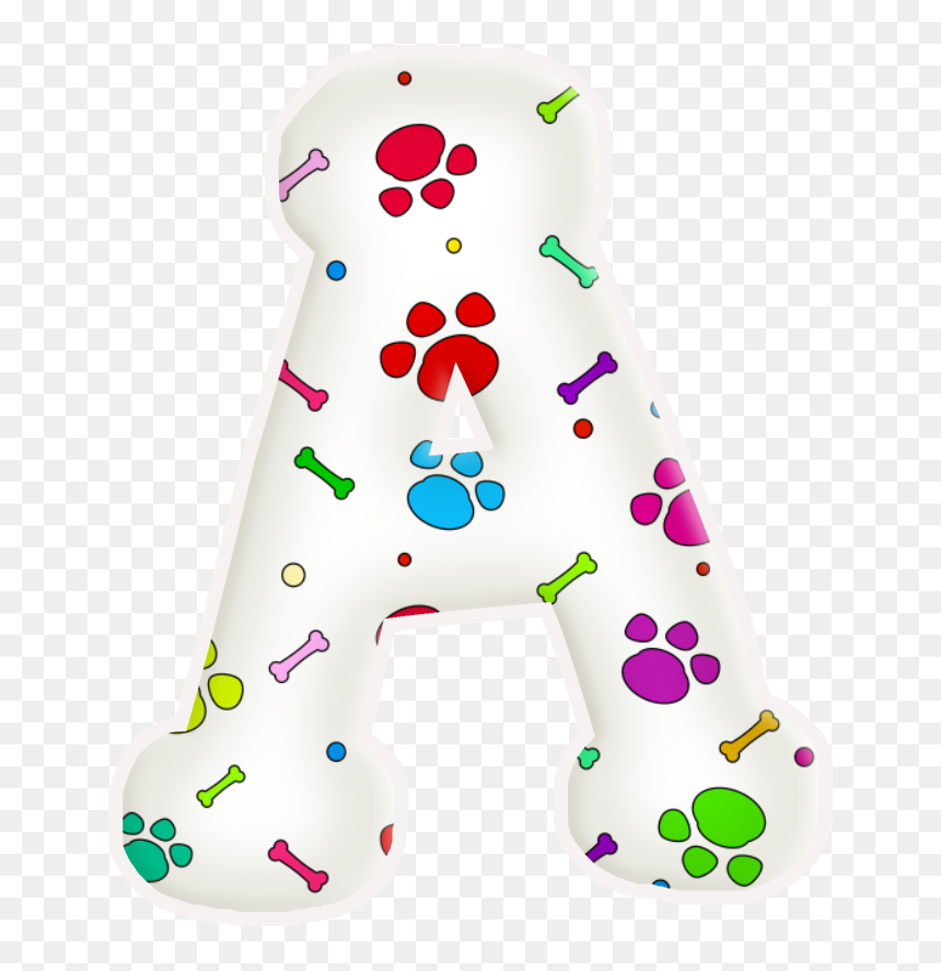 Alfabeto De Huellas De Perritos, HD Png Download - huella de perro png