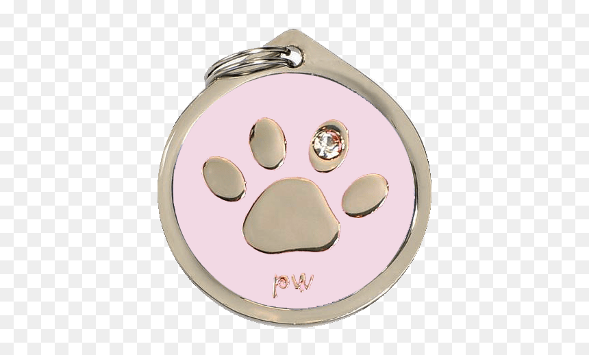 Chapa Para Perro Fashion - Fashion, HD Png Download - huella de perro png