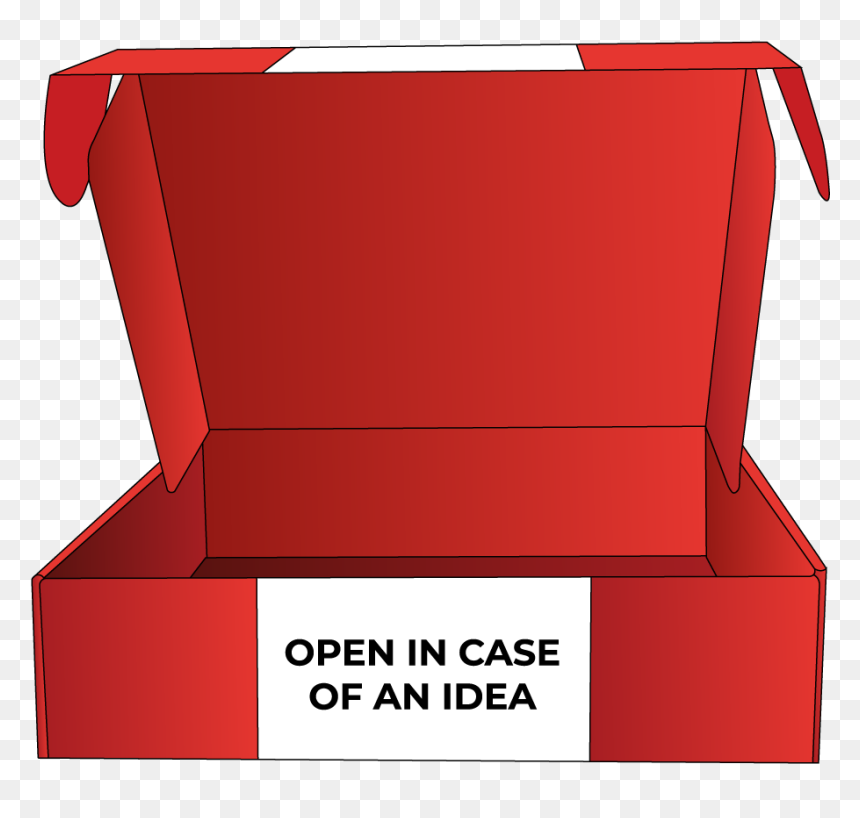 Adobe Kickbox, HD Png Download - open present box png