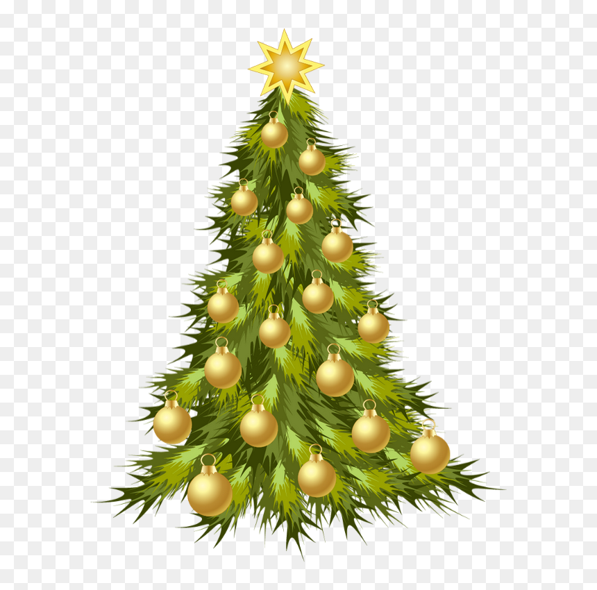 Christmas Decoration Free Vector, HD Png Download - arbolito de navidad png
