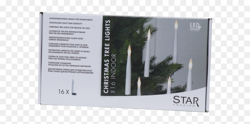 Candle Tree Lights Slimline, HD Png Download - arbolito de navidad png