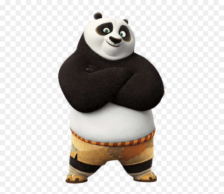 Figure,animation,action Figure,toy,animated Cartoon,kung - Kung Fu Panda Transparent, HD Png Download - panda cartoon png