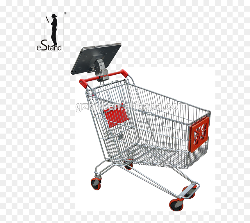 Br24008 Estand Tablet Pc Suporte De Montagem Para O - Giant Eagle Shopping Cart, HD Png Download - carrinho de compras png