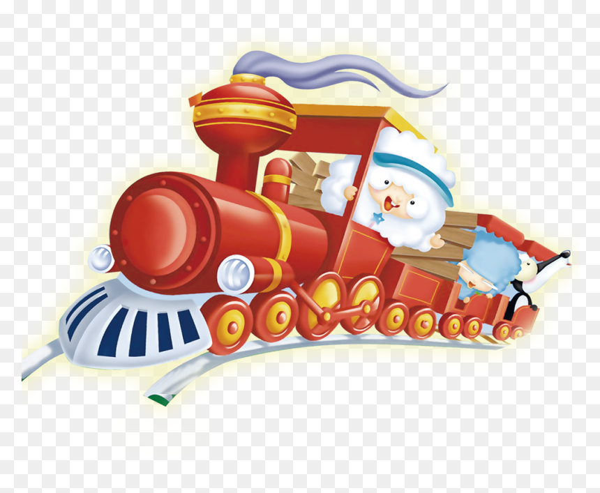 Train Computer Cartoon File Free Download Png Hd Clipart - Cartoon, Transparent Png - train cartoon png