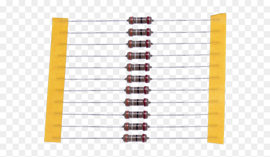 Carbon Film Resistor - Precision Resistor, HD Png Download - resistor png
