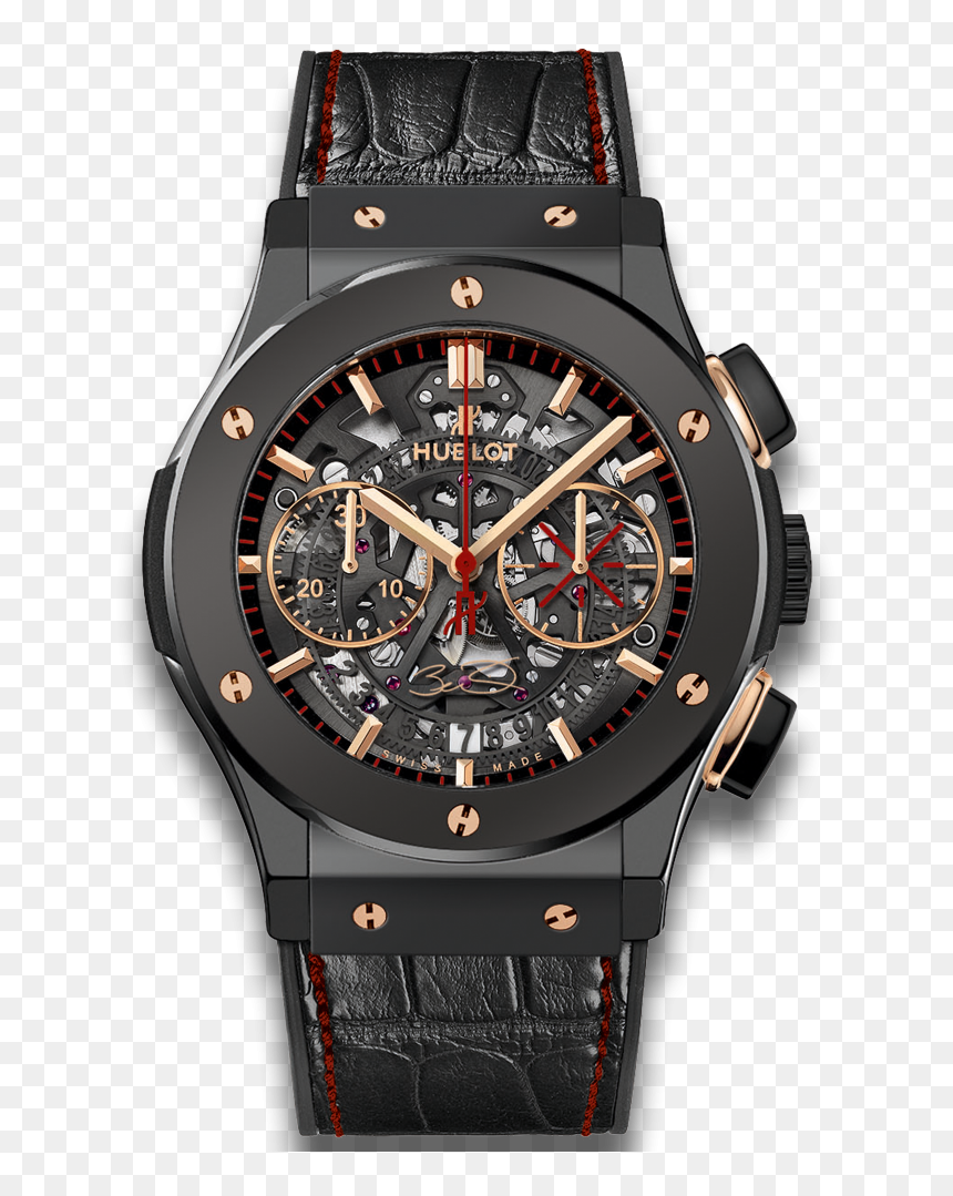 Classic Fusion Dwyane Wade - Hublot Classic Fusion Aerofusion Black Magic, HD Png Download - dwayne wade png