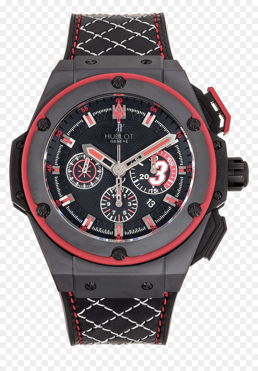 King Power Dwayne Wade Limited Edition Ceramic Automatic - Roger Dubuis Excalibur Huracan Performante, HD Png Download - dwayne wade png