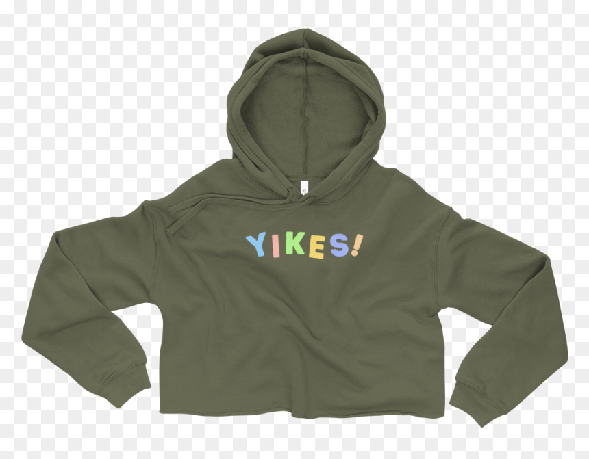 Olive Hoodie Mockup, HD Png Download - yikes png