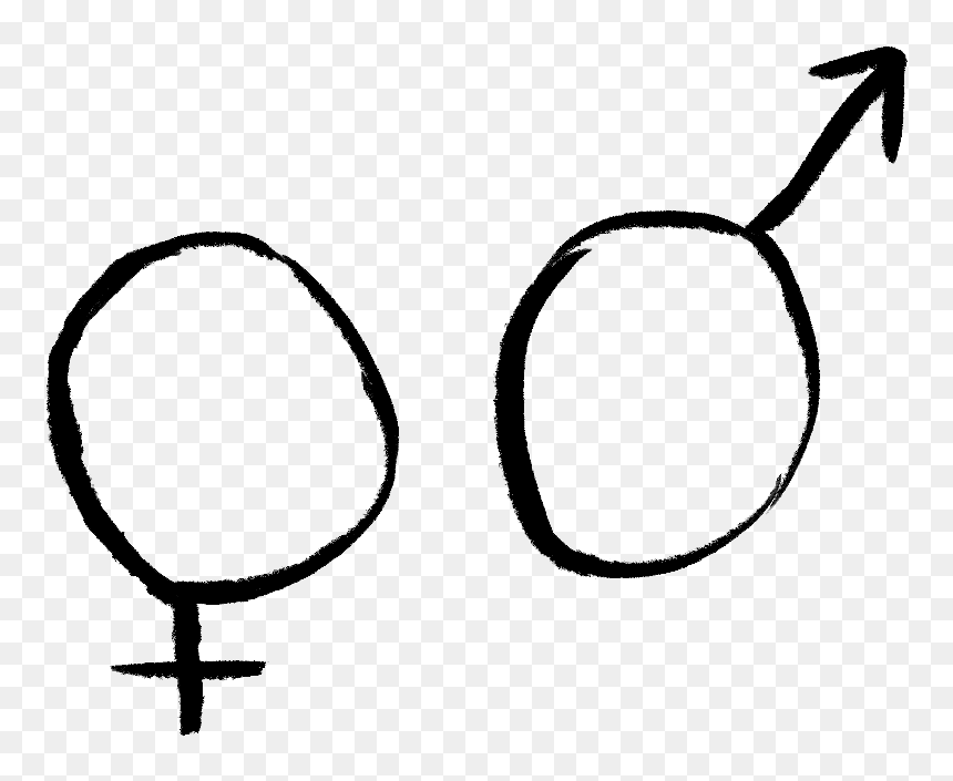 Male Female Line Art, HD Png Download - shovel clipart png
