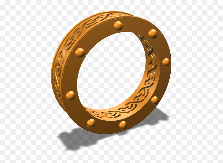 Celtic Ring Size 10us - Circle, HD Png Download - celtic circle png