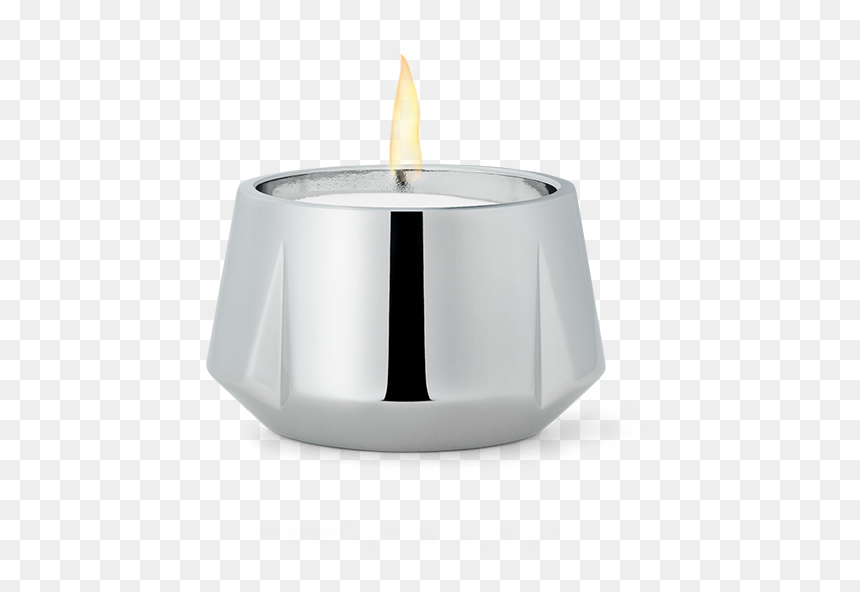 Gc Tealight Holder Oe5 6 Cm Chrome Grand Cru - Coffee Table, HD Png Download - white candle png