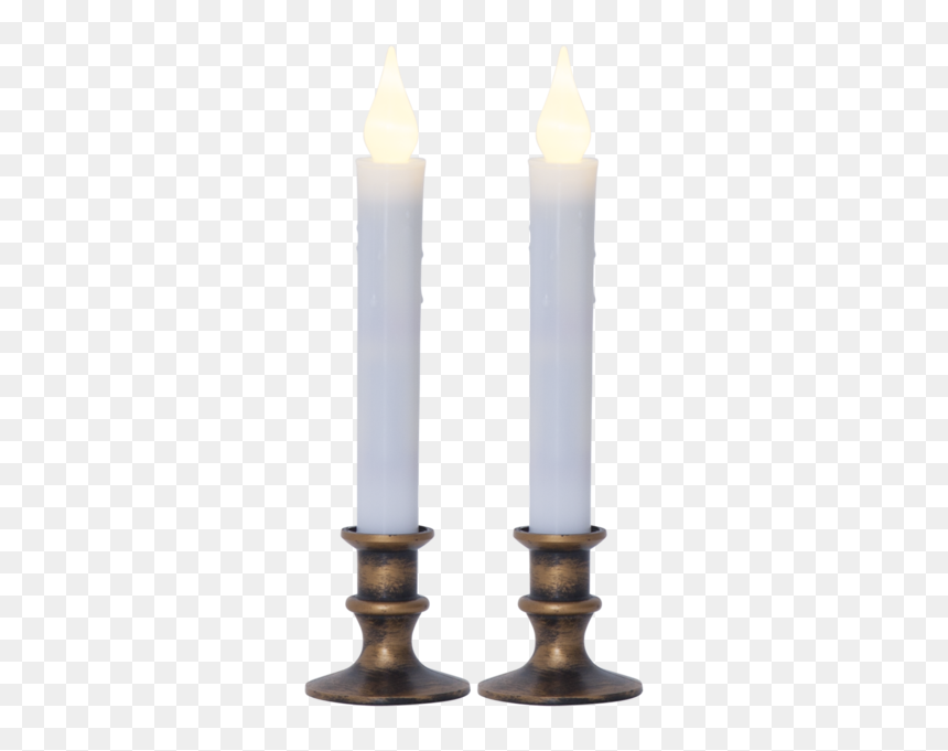 Led Dinner Candle 2p Mette - Advent Candle, HD Png Download - white candle png