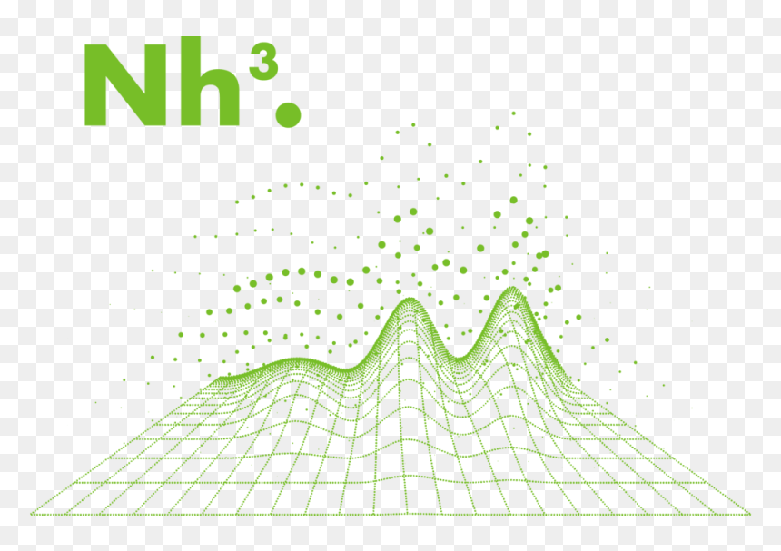 Nh3 - Illustration, HD Png Download - green particles png
