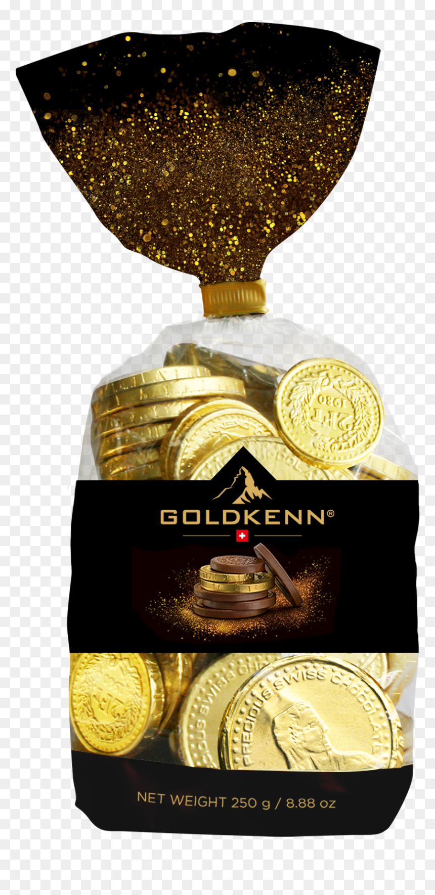 Gold Money Bag 250 G, HD Png Download - bag of gold png