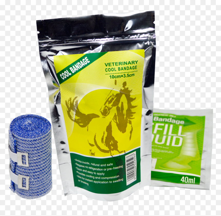 Cool Bandage Pet Bandage Instant Ice Bandage - 奔 马, HD Png Download - cool dog png