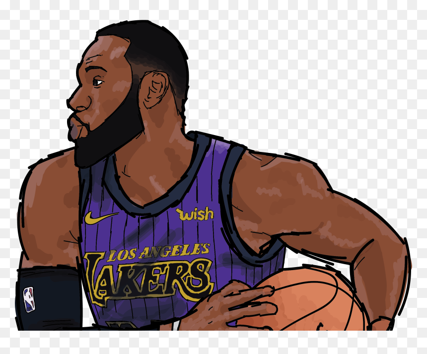 Basketball Player, HD Png Download - lebron james head png