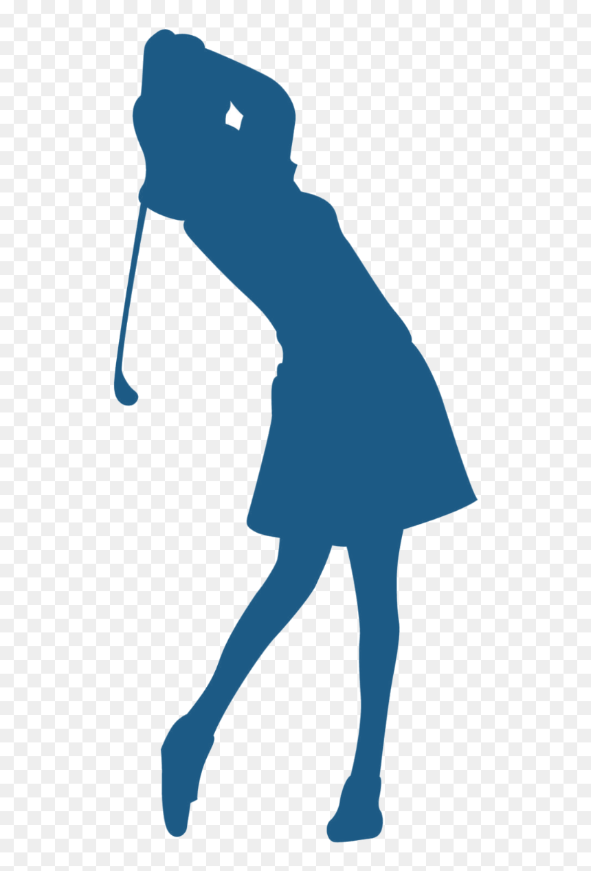 Girls Golf Clip Art , Transparent Cartoons - Girls Golf, HD Png Download - golf silhouette png