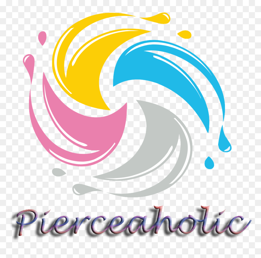 Pierceaholic - Graphic Design, HD Png Download - nose stud png
