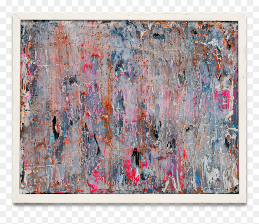Smola -mixed Media On Canvas, Framed 50 X 40 Cm - Picture Frame, HD Png Download - framed painting png
