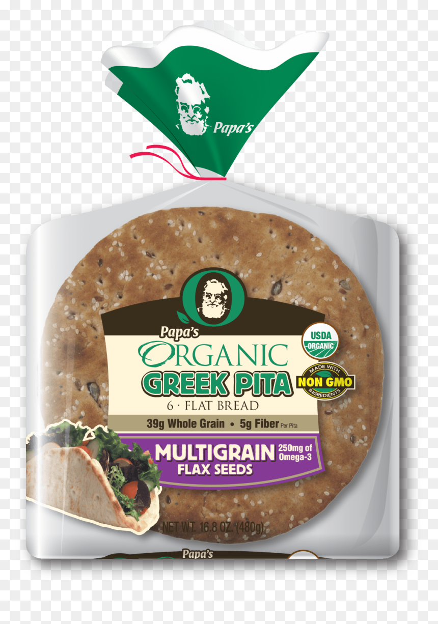 Transparent Clipart Of Bread - Papa Pita Pita Pocket, HD Png Download - pita png